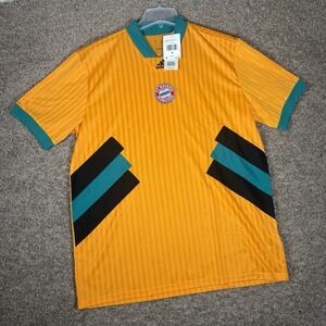 Bayern Munich Jersey Icon Men's Soccer Jersey Yellow Adidas HT8833/ Men's Size M
